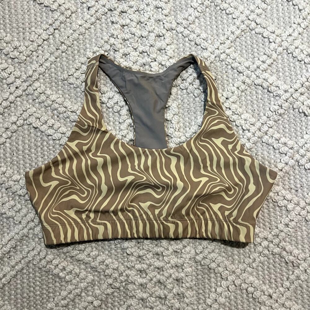 Outdoor Voices All Time Sports Bra in Pampas Swirl LAST CALL